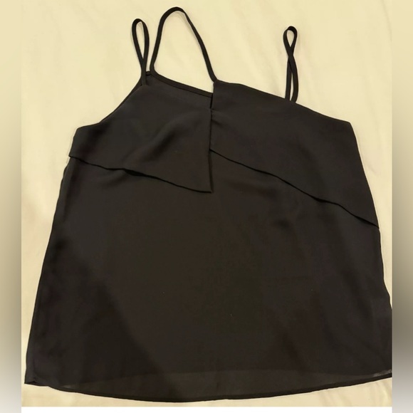 NWOT - Asymmetrical Cami krisa Size: XS Color: Black - Picture 2 of 3
